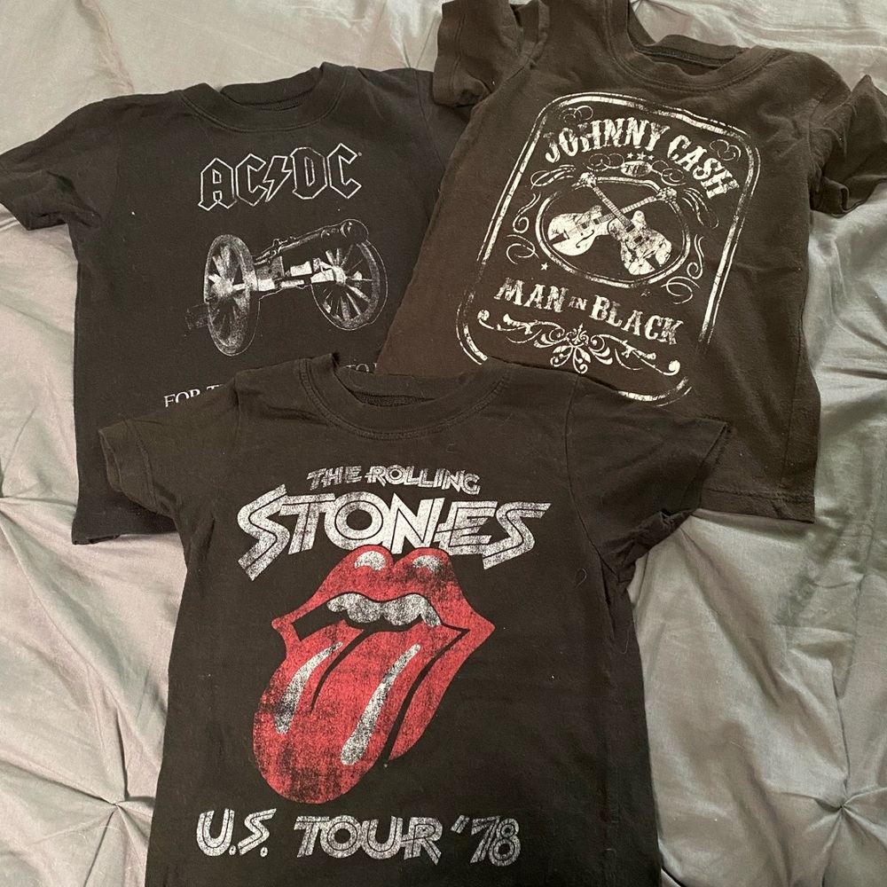 SET: 3T Band Shirts
